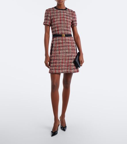 Robe Medusa en tweed de laine mélangée - Versace - Modalova