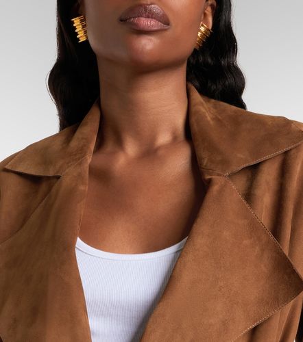 Nour Hammour Manteau Kerry en daim - Nour Hammour - Modalova
