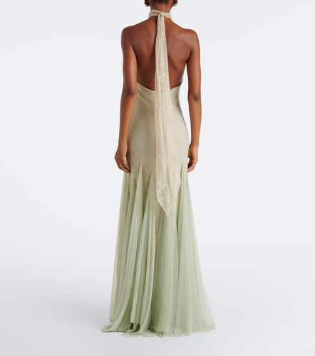 Robe longue Elowen en dentelle - De La Vali - Modalova