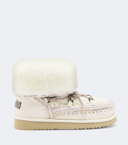 Bottines 24 en cuir et shearling - Mou - Modalova
