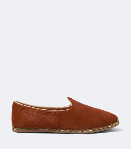 Slip-on en cuir façon poulain - Sabah - Modalova