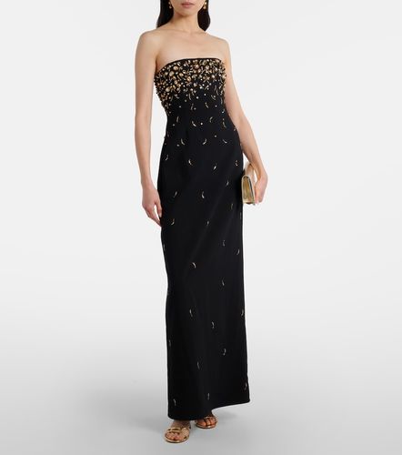 Robe longue Reign en crêpe à ornements - Simkhai - Modalova
