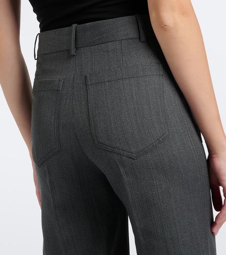 Pantalon ample Alina en laine vierge - Victoria Beckham - Modalova