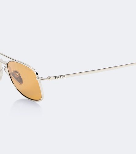 Lunettes de soleil navigateur Wire - Prada - Modalova
