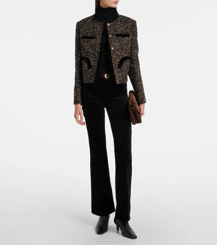 Pantalon Leggy Bootcut en velours à taille mi-haute - 7 For All Mankind - Modalova