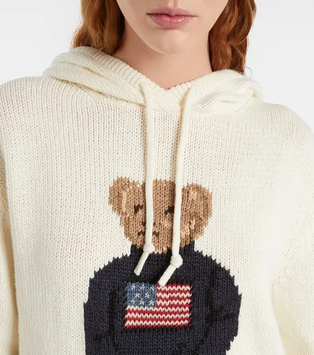 Sweat-shirt à capuche Polo Bear en coton et lin - Polo Ralph Lauren - Modalova