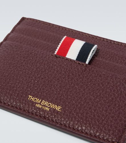 Porte-cartes RWB Stripe en cuir - Thom Browne - Modalova