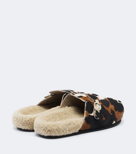 Mules Vasilitsa en cuir façon poulain - Ancient Greek Sandals - Modalova