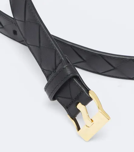 Ceinture en cuir Intrecciato - Bottega Veneta - Modalova