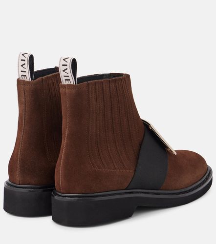 Bottines Chelsea Viv' Rangers en daim - Roger Vivier - Modalova