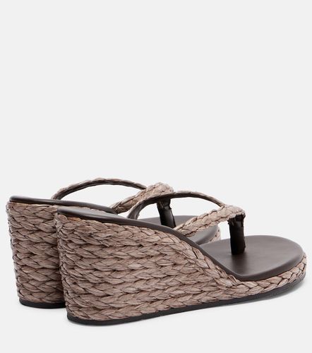 Sandales compensées Etheria en raphia - Ancient Greek Sandals - Modalova