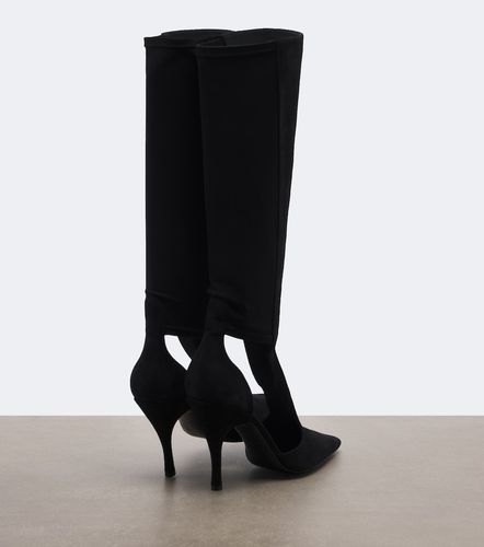 Alaïa Bottes en daim à découpes - Alaia - Modalova