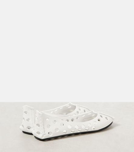 Alaïa Ballerines Perfo en cuir - Alaia - Modalova