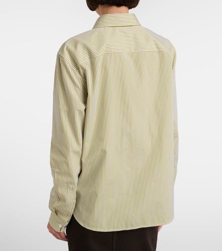 Chemise rayée en coton - Saint Laurent - Modalova