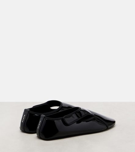 Alaïa Ballerines Criss Cross en cuir - Alaia - Modalova