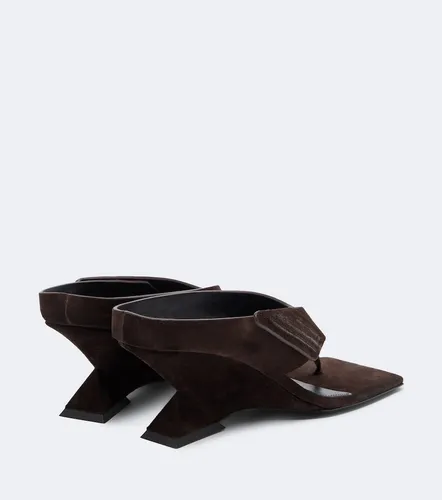 The Attico Mules Cheope en daim - The Attico - Modalova