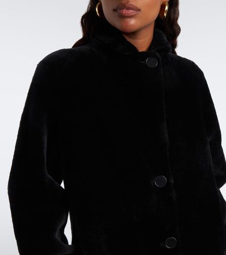 Manteau réversible Britanny en shearling et cuir - Joseph - Modalova