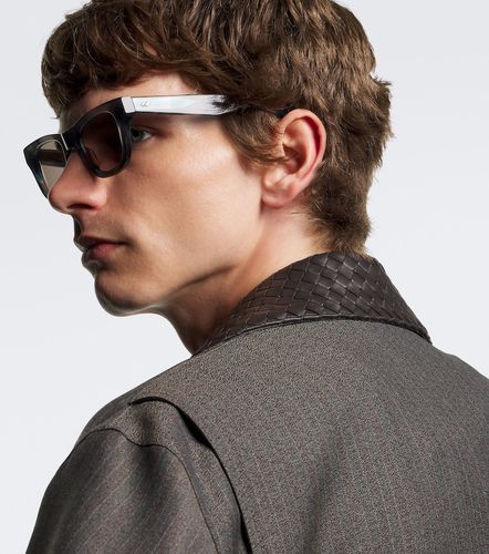 Lunettes de soleil rectangulaires - Bottega Veneta - Modalova