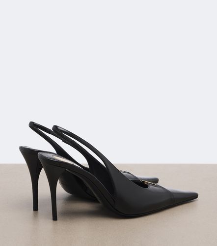 Escarpins slingback Cassandre en cuir - Saint Laurent - Modalova