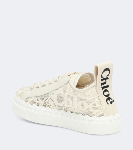 Chloé Baskets Lauren en dentelle - Chloe - Modalova