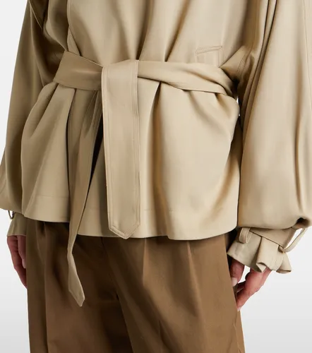 Trench-coat Elva en sergé - The Frankie Shop - Modalova