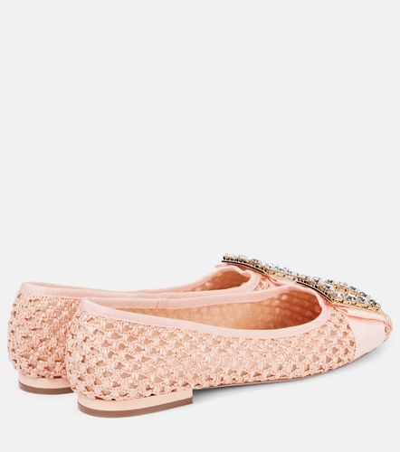 Ballerines Tres Vivier en raphia à ornements - Roger Vivier - Modalova