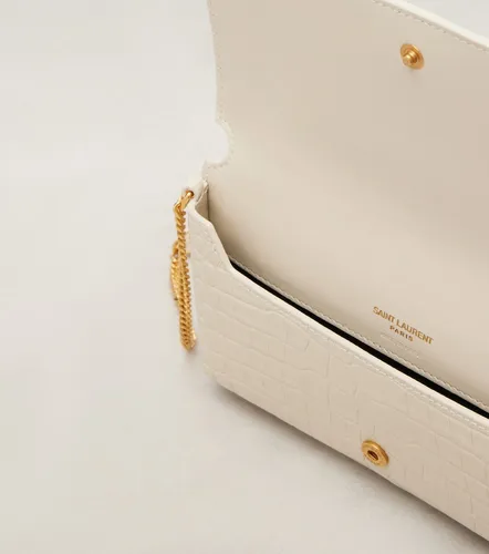Pochette pour téléphone Cassandre Mini en cuir - Saint Laurent - Modalova