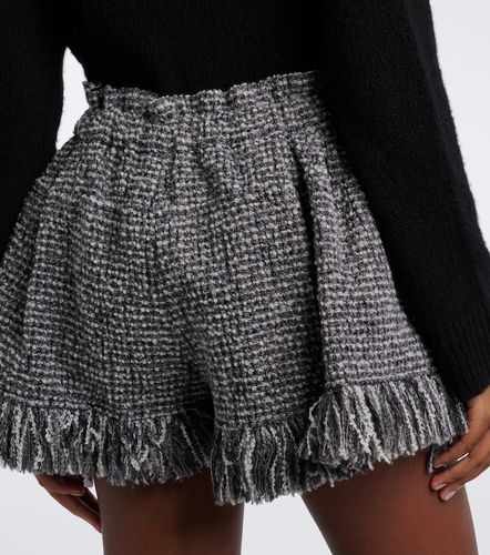 Short en tweed de laine mélangée - Sacai - Modalova