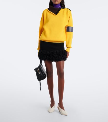 Loewe Mini-jupe en laine mélangée - Loewe - Modalova