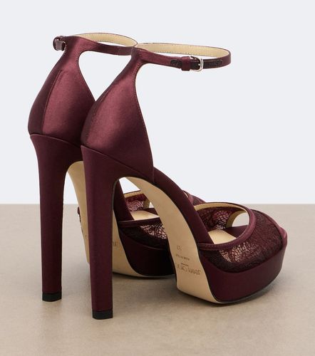 Sandales Pattie à plateau en dentelle - Jimmy Choo - Modalova