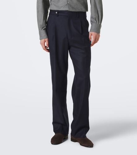 Stòffa Pantalon ample en laine et cachemire - Stoffa - Modalova