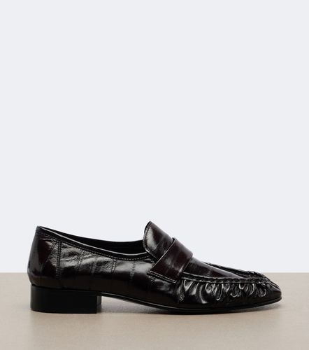 Mocassins Soft en cuir d'anguille - The Row - Modalova