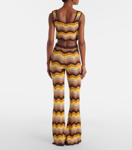 Pantalon évasé Kim en coton mélangé - Bananhot - Modalova
