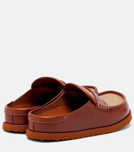 Mules tressées Naples en cuir - Birkenstock 1774 - Modalova