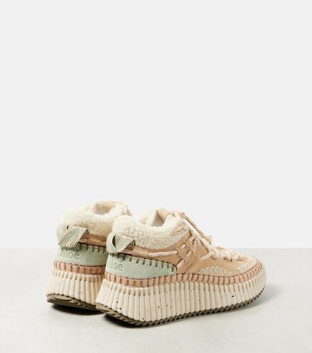 Chloé Baskets Nama en daim - Chloe - Modalova
