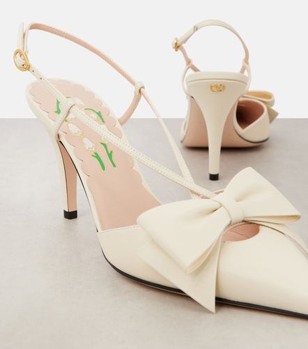 Escarpins slingback Bowow 85 en cuir - Valentino Garavani - Modalova