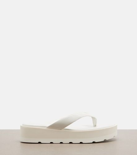 Tongs compensées en cuir - Gianvito Rossi - Modalova