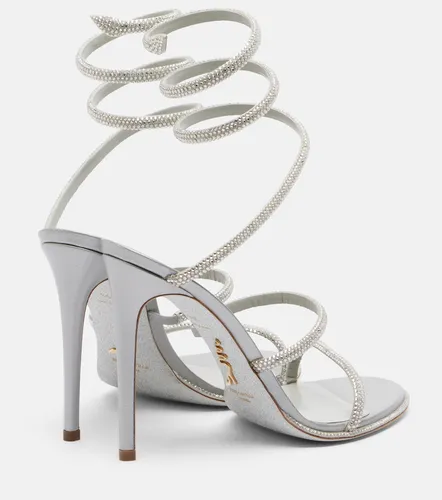Sandales Cleo en satin à ornement - Rene Caovilla - Modalova