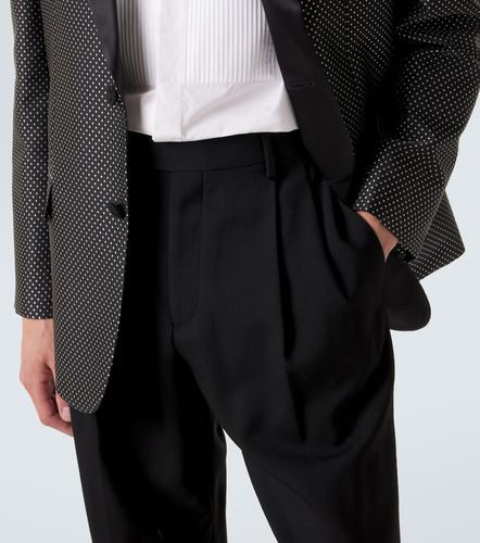 Pantalon droit en laine vierge - Valentino Garavani - Modalova