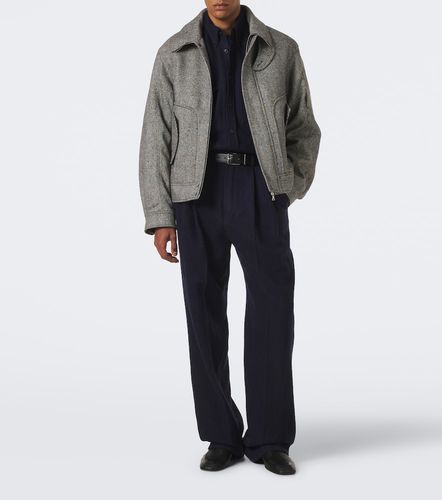 Pantalon droit en laine - Dries Van Noten - Modalova
