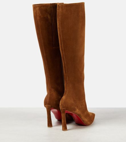 Bottes Condora Botta 85 en daim - Christian Louboutin - Modalova
