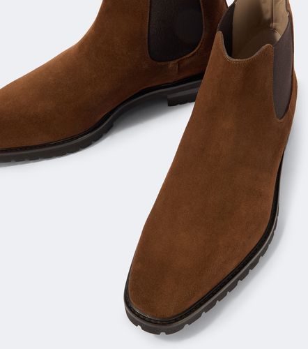Bottines Chelsea Brompton en daim - Manolo Blahnik - Modalova