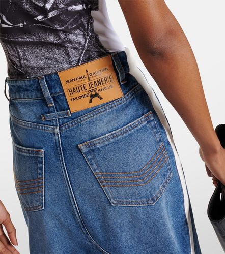 Jupe longue en denim et coton - Jean Paul Gaultier - Modalova