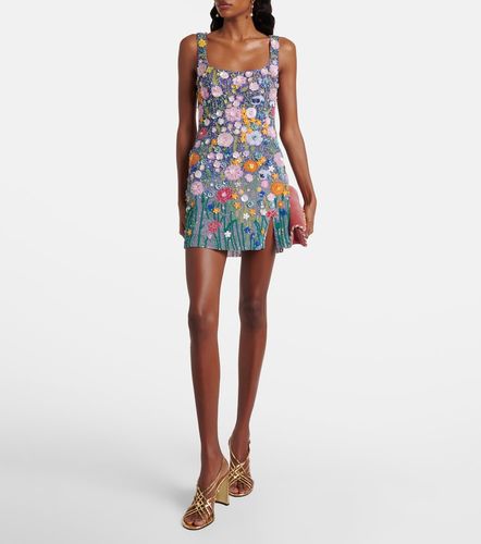 Là Fuori Robe brodée à fleurs - La Fuori - Modalova