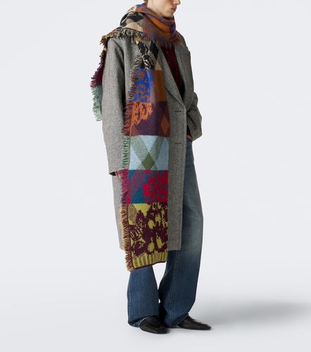 Écharpe en laine et alpaga mélangés - Dries Van Noten - Modalova