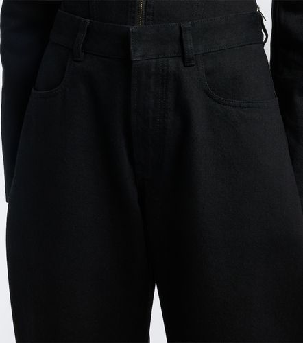 Alaïa Jean barrel à taille haute - Alaia - Modalova