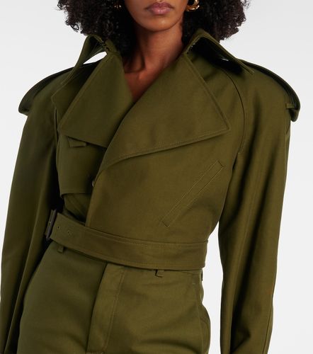 Trench-coat raccourci en sergé de coton - Wardrobe.NYC - Modalova