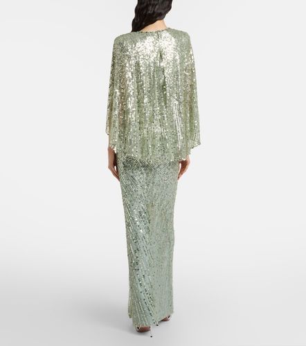 Robe longue Carrie à ornements - Jenny Packham - Modalova