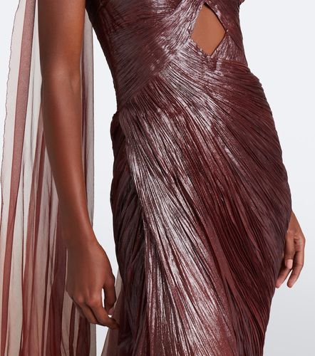Robe longue bustier Zephyra en soie - Maria Lucia Hohan - Modalova