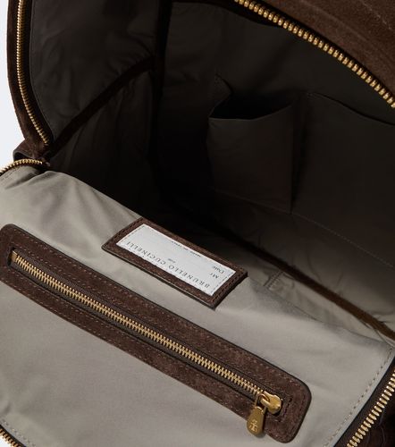 Sac à dos en daim - Brunello Cucinelli - Modalova